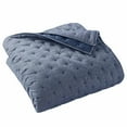 Better Homes & Gardens Indigo Chambray Quilt, Full/Queen