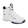 thumbnail image 1 of Tenis Para Basquet Exterior Textil Color Blanco Con Marino Para Hombre RBBASICS RBBASICS 6123, 1 of 3