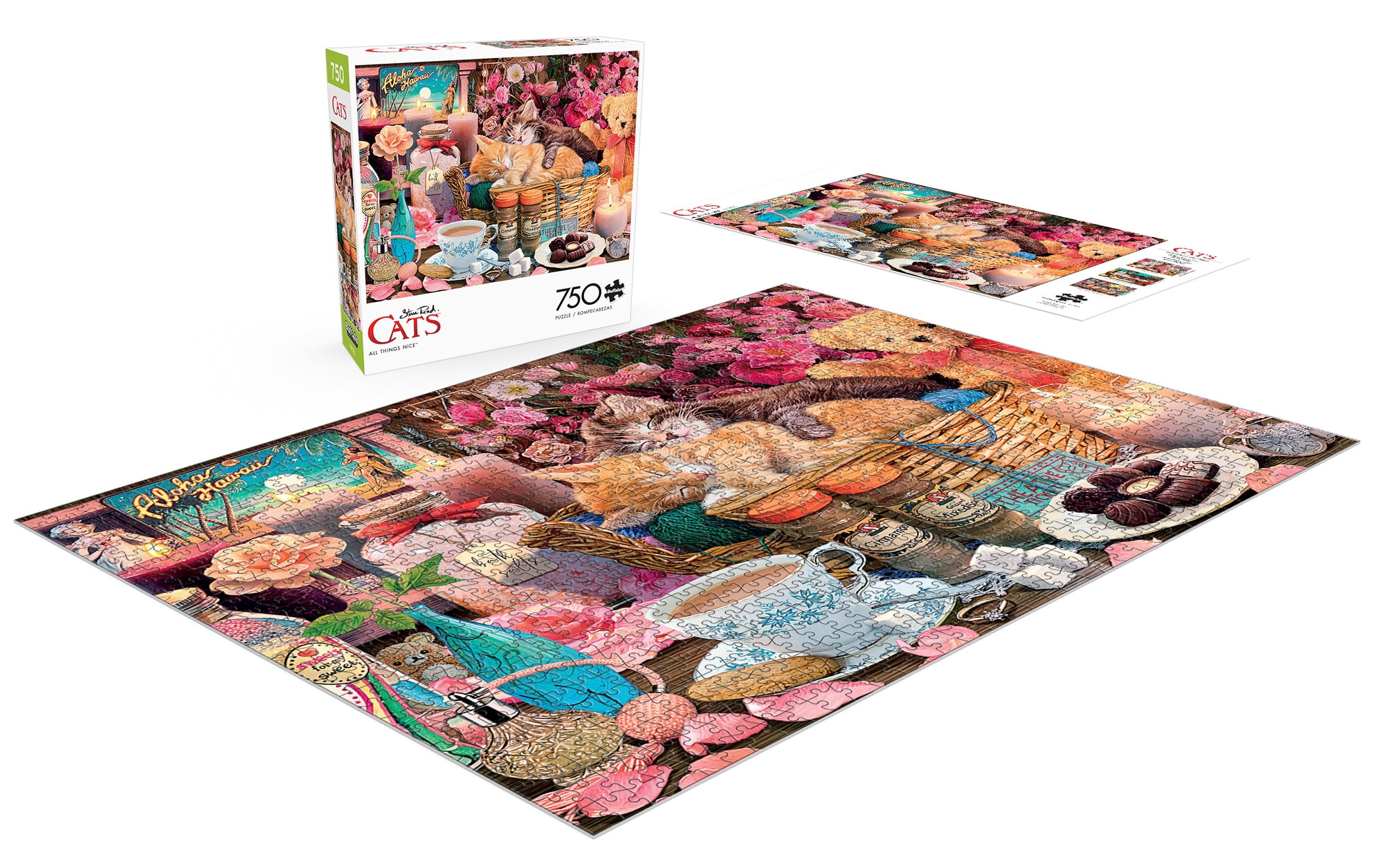 Buffalo Games 750-piece Cats Puzzle Assortment - Styles May Vary