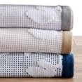 thumbnail image 3 of Great Bay Home Cotton Decorative Floral Quick-Dry Towel Set  (Hand Towel (4-Pack), White / Grey), 3 of 7