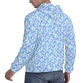 thumbnail image 3 of Hoodies for Men - blue green pink fish scale Long Sleeve Comfrt Men'S Fashion Hoodies & Sweatshirts, Sweatshirts for Men Hoodies Pullover Clothing Clothes with Pouch, 3 of 7