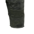 thumbnail image 4 of X RAY Men's Jean Shorts Biker Denim Short Jeans for Men Moto Slim Fit Stretch Ripped Casual Knee Length Hem, Olive Camo, Frayed Hem, 4 of 7