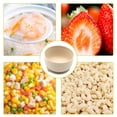 thumbnail image 2 of Niños que aprenden a comer cuencos vajilla antideslizante alimentación de alimentos resistente al calor de silicona utensilios de cocina ligeros tipo 3 yuarrent BA000381-03, 2 of 6