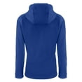 thumbnail image 3 of Women's Cutter & Buck Royal Buffalo Bills Evoke Eco Softshell Recycled Full-Zip Hoodie Jacket, 3 of 3