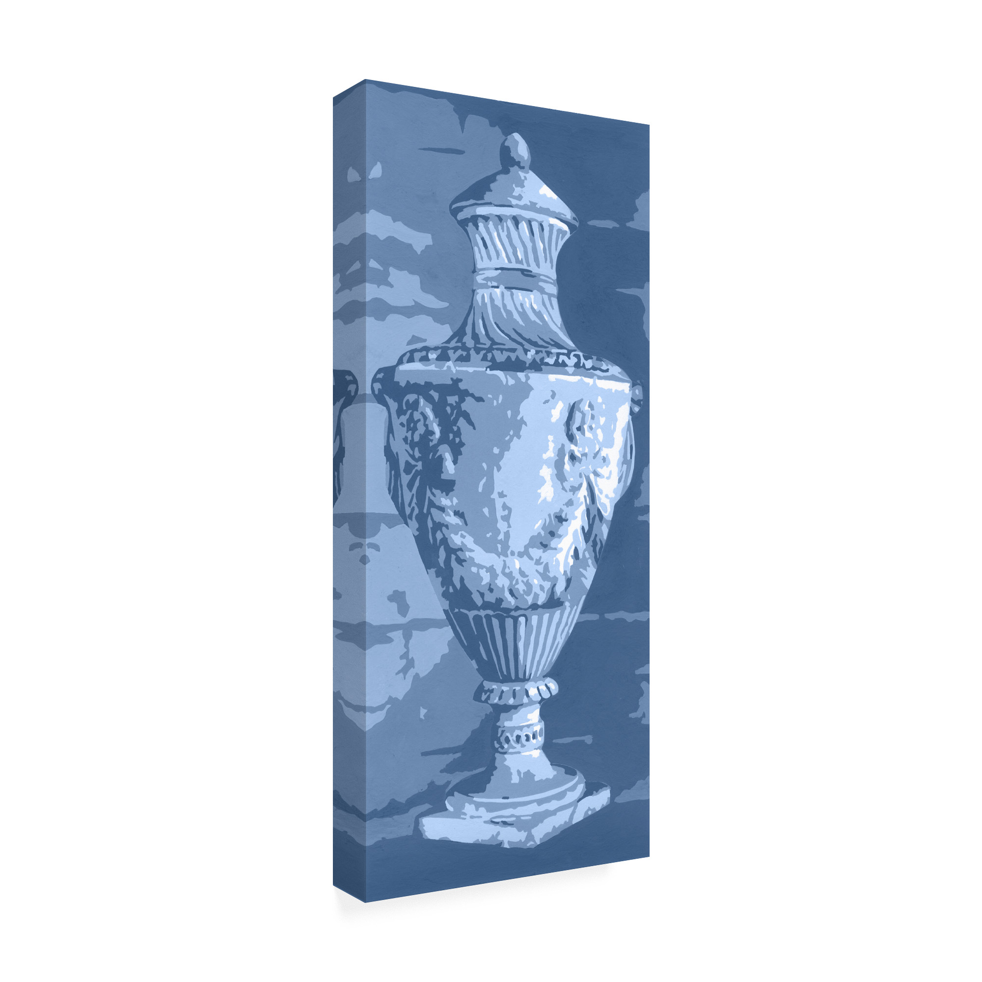 Trademark Fine Art 'Graphic Urn IV' Canvas Art by Ethan Harper
