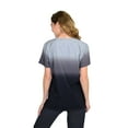 thumbnail image 4 of Women's Medical Nursing Ombre Scrub Uniform Print Top GT Performance-Gray/Black-Large, 4 of 7