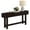 Espresso, variant on 52-inch Console Table with Fluted Drawers and Waterproof Tabletop / Ideal for Balcony Decoration