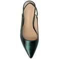 thumbnail image 5 of Journee Womens Paulina Kitten Heel Sling Back Pointed Toe Pumps, Widths Available, 5 of 9