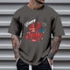 thumbnail image 1 of Tops para hombre, blusas y camisas de cuello redondo y manga corta para hombre, tops casuales de cuello redondo y manga corta con estampados especiales para hombre., 1 of 5