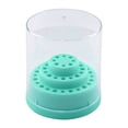 thumbnail image 1 of Guardurnaity Soporte para brocas para uñas, solución de almacenamiento práctica e higiénica para herramientas de decoración de uñas, segura e masajeadores verde, 1 of 6