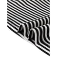thumbnail image 5 of INSPIRE CHIC Striped Midi Dress for Women Summer Ribbed Knit Bodycon Sleeveless Tank Dresses XS Black, 5 of 6