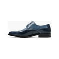 thumbnail image 5 of Stacy Adams Plaza Modified Cap Toe Oxford Shoes Leather Blue Multi 25608-460, 5 of 7
