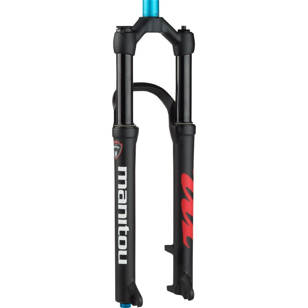 Manitou Markhor Fork 27.5 100mm Travel 9mm Axle Matte Black Walmart