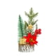 thumbnail image 5 of Matsuzay Mini árbol de Navidad, decoración de escritorio, decoración de para el hogar, adorno de árbol, decoración de Navidad flor de navidad 2Conjunto, 5 of 6