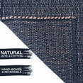 thumbnail image 3 of Eileen Farmhouse Navy Area Rug 20" x 30" Rectangle, 3 of 5