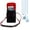 Black/Blue, variant on BUNDLE: Vegan Leather Vertical Crossbody Smartphone Pouch Wallet (Black) & Deluxe Stereo Hands-Free Headset (Black) - for Smartphones up to 6.5-inch, Shoulder Strap, Headphones w/ Microphone