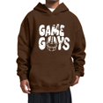 thumbnail image 1 of Gibobby Sudadera para Hombre Sudadera con Capucha Sudadera con Capucha para Hombre(Café,XG), 1 of 4