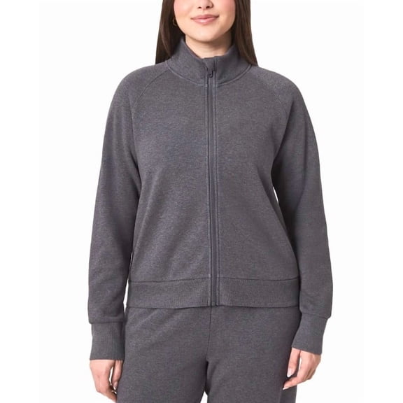 Mondetta Women's Fleece Full-Zip - Purple - XS