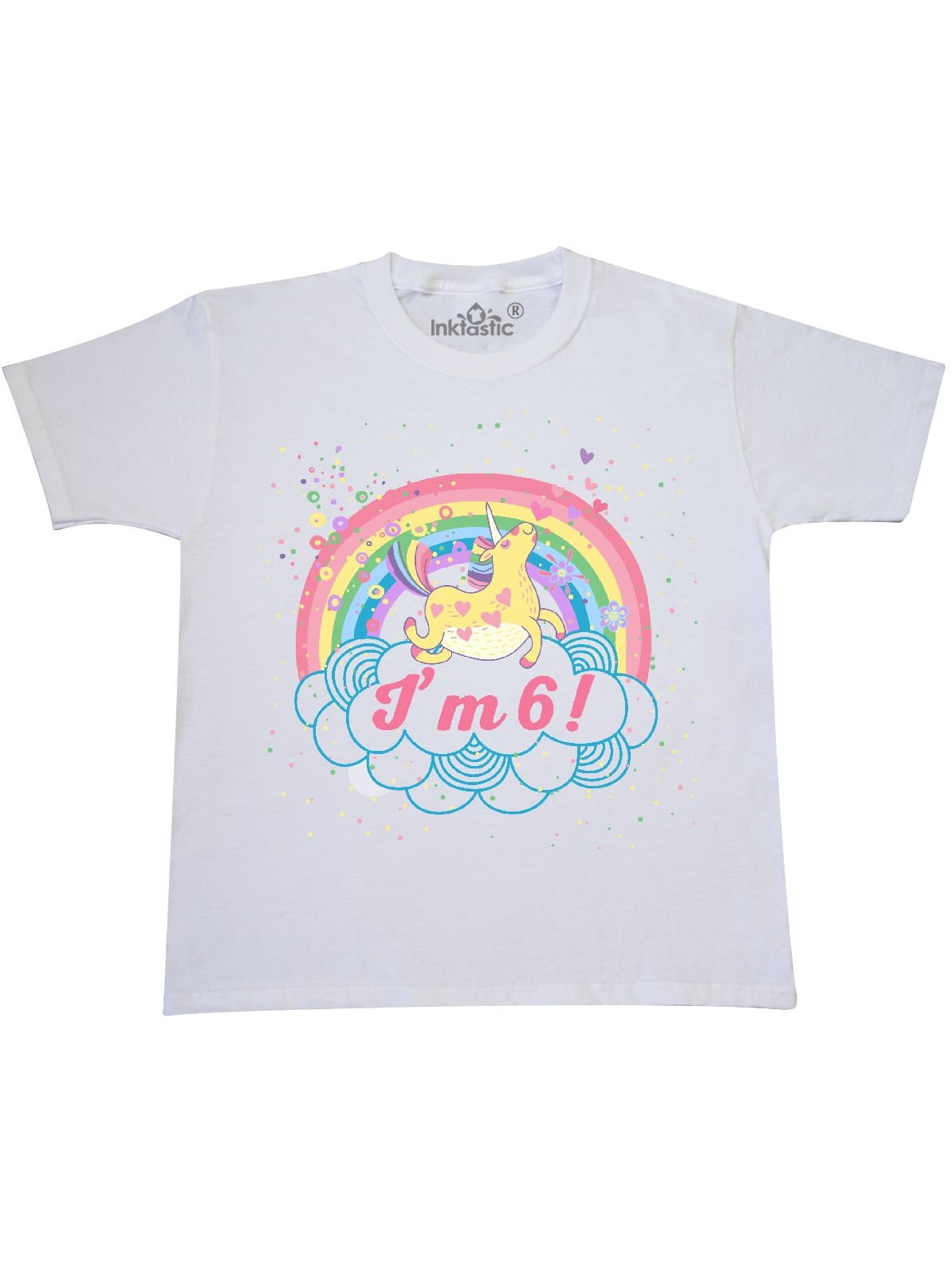 6th birthday unicorn shirt