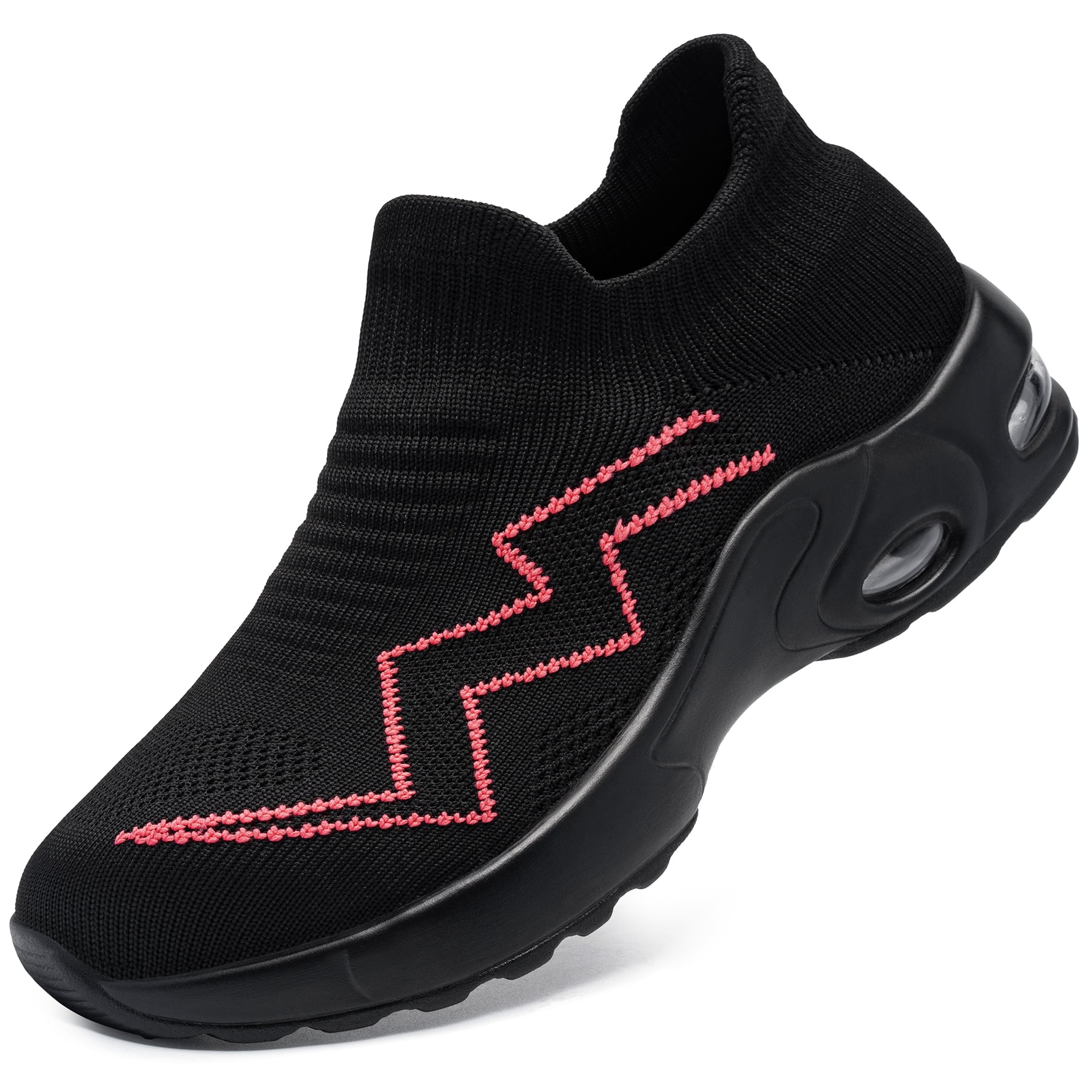 Larnmern Steel Toe Work Shoes for Women ,SlipResistant, Breathable