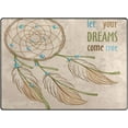 thumbnail image 2 of GZHJMY Dreamcatcher Quotes Vintage Area Rug Living Room Rugs - 5'3" x4 Abstract Large Soft Indoor Washable Rug Low Pile Carpet for Bedroom Dining Room Office Carpet Runner, 2 of 6