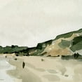 thumbnail image 2 of Caroline, Emma 20x20 White Modern Wood Framed Museum Art Print Titled - Beachside Walk II, 2 of 4