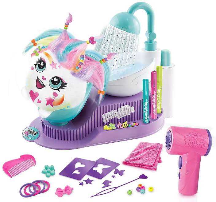 Airbrush Plush Hair-iffic Hairstyling Salon Activity Kit