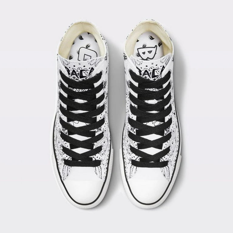 Converse Sammy Baca x Chuck Taylor All Star Pro Bandana Print White Black White A02085C