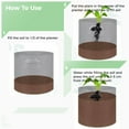 4PCS Upside Down Strawberry Planters, Hanging Strawberry Planters, 12