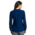 thumbnail image 2 of Barco One Princess Round Neck Warm-Up Scrub Jacket, 2 of 2