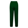 thumbnail image 4 of RQYYD Women's V Crossover Waist Sweatpants Baggy Y2K Jogger Pants Wide Leg Fleeced Lounge Pants, 4 of 7