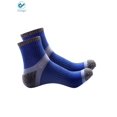 thumbnail image 4 of Deago 1 Pairs Men's Cotton Cushion Crew Socks Moisture Wicking Athletic Socks for Sport Walking Running Hiking (Blue), 4 of 8