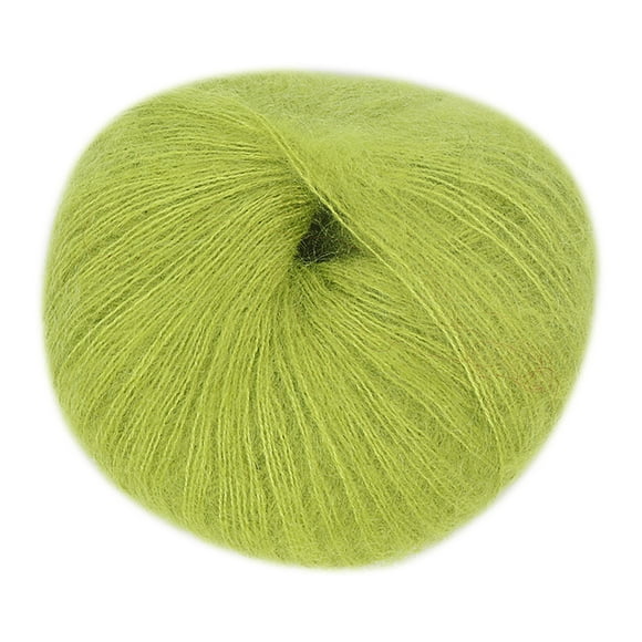 Maoww Fil à Tricoter 25 G/balle pour Foulard, Doux, Fin, Peluche, Fil au Crochet à la Main, Couture, Bricolage, Fil pour Châle d'Hiver