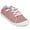 Hot Pink, variant on Womens Canvas Sneakers Flat Shoes Low Tops Slip Ons Classic Tennis Walking Shoes