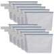 thumbnail image 1 of Bolsa de maquillaje de lona Sinzip 10 piezas con correa gris 31 x 19 x 7 cm, 1 of 7