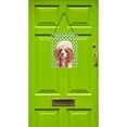 thumbnail image 2 of Red Miniature Poodle Lucky Shamrock St. Patricks Day Wall or Door Hanging Prints, 2 of 2