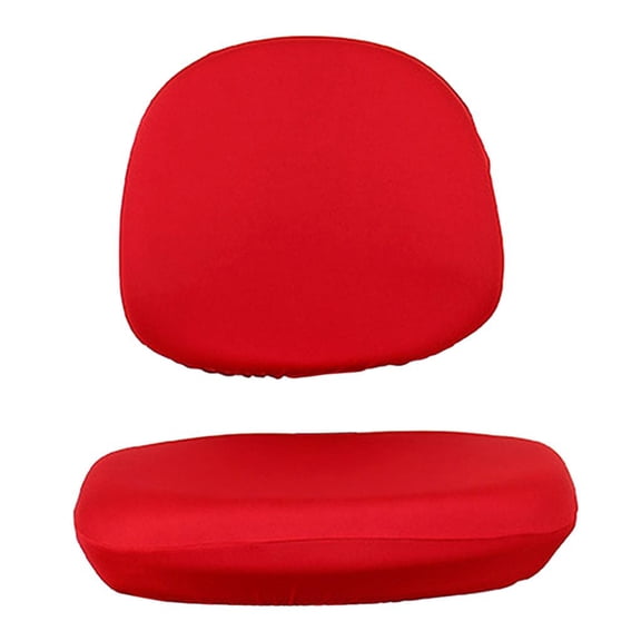 Lazsy Chair cover, swivel chair cover, seat and back cover, office chair, washable, 14 Rosso