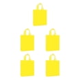 thumbnail image 3 of Decodeary Reusable Eco-Shopping Bag Folding Eco-Friendly Shoulder Storage Bag yellow 5Set, 3 of 6