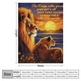 thumbnail image 4 of ARISTURING  Gift to My Husband Gifts from Wife Super Soft Flannel Throws Lightweight Warm Blankets Romantic Gifts for Him Husband for Wedding Birthday Anniversary Valentines Day, 4 of 6