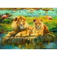 thumbnail image 2 of Ravensburger Lions in the Savanna Jigsaw Puzzle, 2 of 2