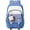 Blue, variant on Gynky School Backpack High School Bookbag Durable Large Capacity Lightweight Daypack with Plush Charm for College Students Travel Daypack, Black
