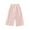 Pink A, variant on Ashirexll Summer Pants, Girls Pants, Cargo Pants for 3-14Y Children Elastic Waist Strawing Long Trousers Casual Versatile Loose Work Pants with Pockets