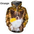 thumbnail image 3 of Nueva moda Animal perro chihuahua 3D gráfico sudaderas con capucha hombres señoras Casual suéteres sudadera con capucha ropa de calle tops de gran tamaño ropa para hombres, 3 of 5