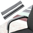 thumbnail image 3 of para reposas de silla de oficina extraíbles de poliéster de 2 piezas para reposas para sillas de juego de s Sunnimix  funda de brazos de sillón, 3 of 7