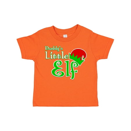 

Inktastic Daddy s Little Elf Gift Toddler Boy or Toddler Girl T-Shirt