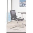 thumbnail image 1 of Topline Home Furnishings Modern Grey Dining Chair, 1 of 5