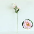 thumbnail image 4 of Artificial Flowers Silk Fake Flower Roses Flowers with Long Stem Faux Flowers Arrangement Branch with 4 Heads for DIY Wedding Party Centerpiece Bouquet Home Decor 27 Inch, 4 of 6