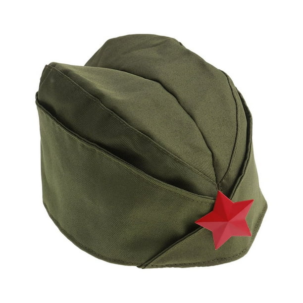 Barco de danza marinera, puesta en escena militar, tricornio ruso, verde, 1 ud.