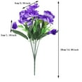 thumbnail image 3 of WFPLHFT Mother's Day Gift Carnations Artificial Flowers, 15 inch Silk UV Resistant Artificial Flowers for Home Wedding Decoration Fake Flowers, 3 of 7