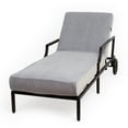 thumbnail image 3 of Authentic Hotel and Spa Authentic Turkish Cotton Grey Towel Cover for Standard Size Chaise Lounge Chair, 3 of 4